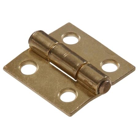 Ornatus Outdoors Carded, Light Narrow Hinges Fixed Pin, Brass Plated, 1.5 in. OR1637787